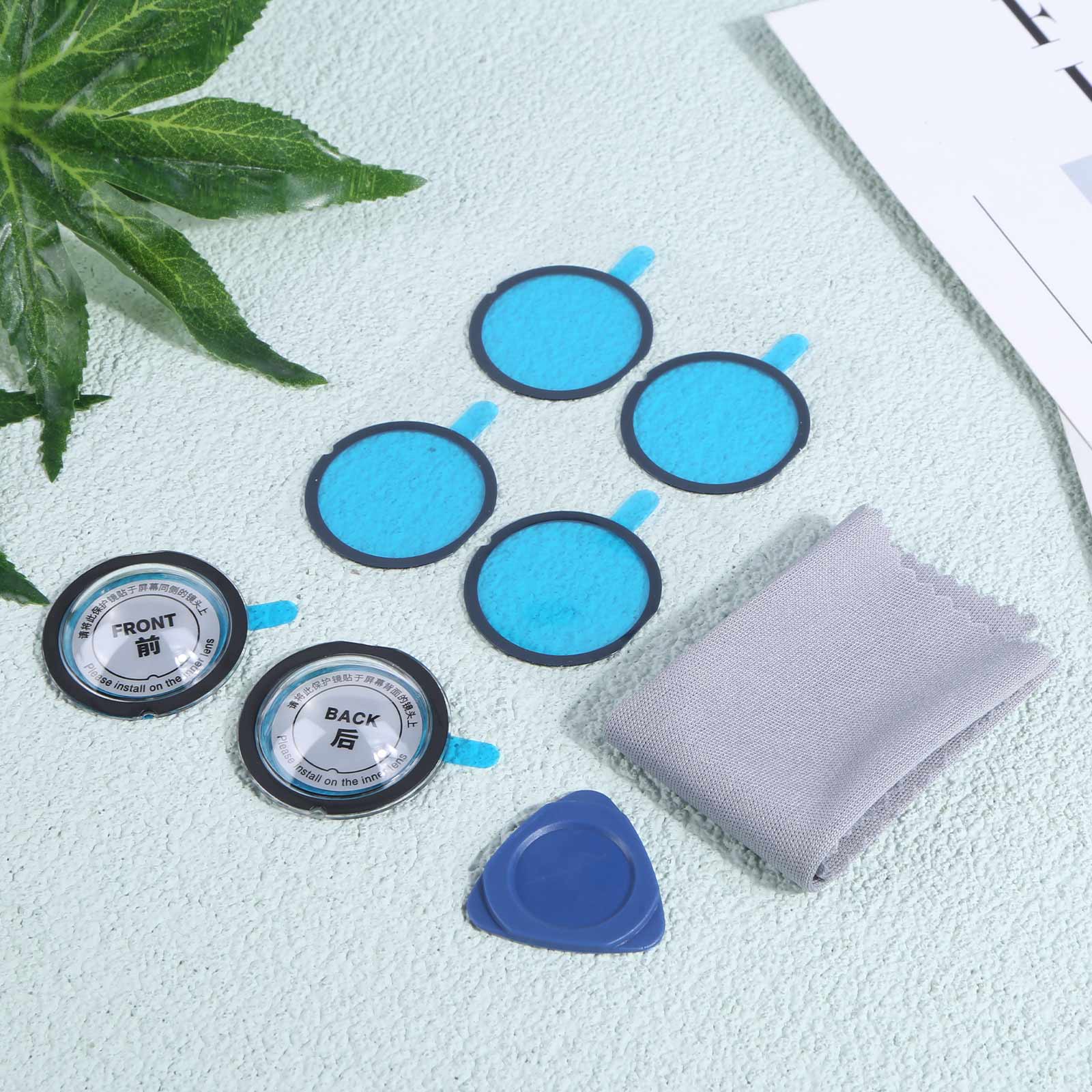 Camera Lens Protector - 2 adet ön kamera lens koruyucusu