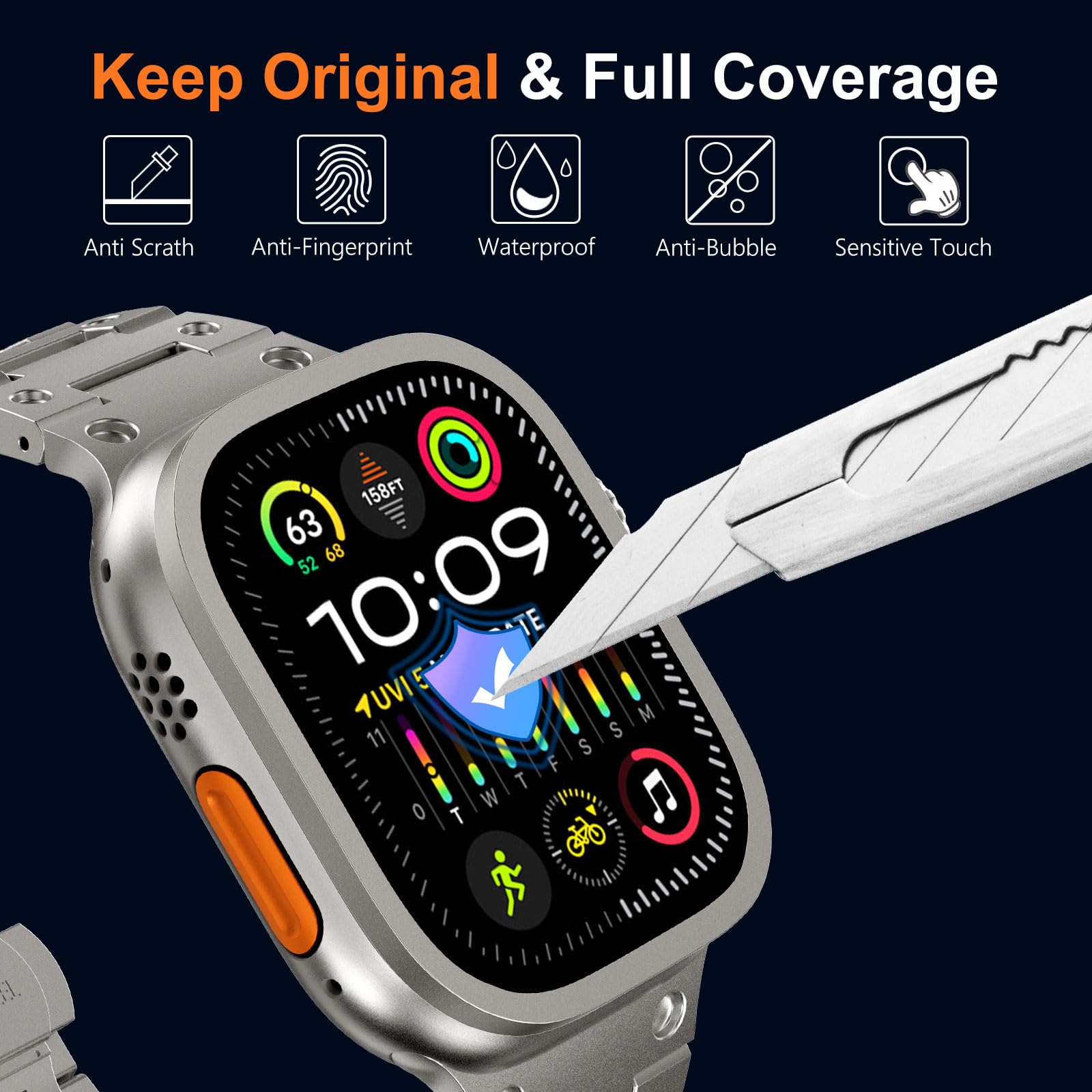 Apple Watch Ultra için Temperl - Smartwatch Screen Film incelemesi ve fiyatı
