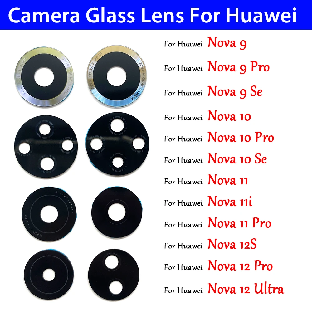 10 Adet Arka Kamera Camı Lensi - Huawei Nova 12 incelemesi ve fiyatı
