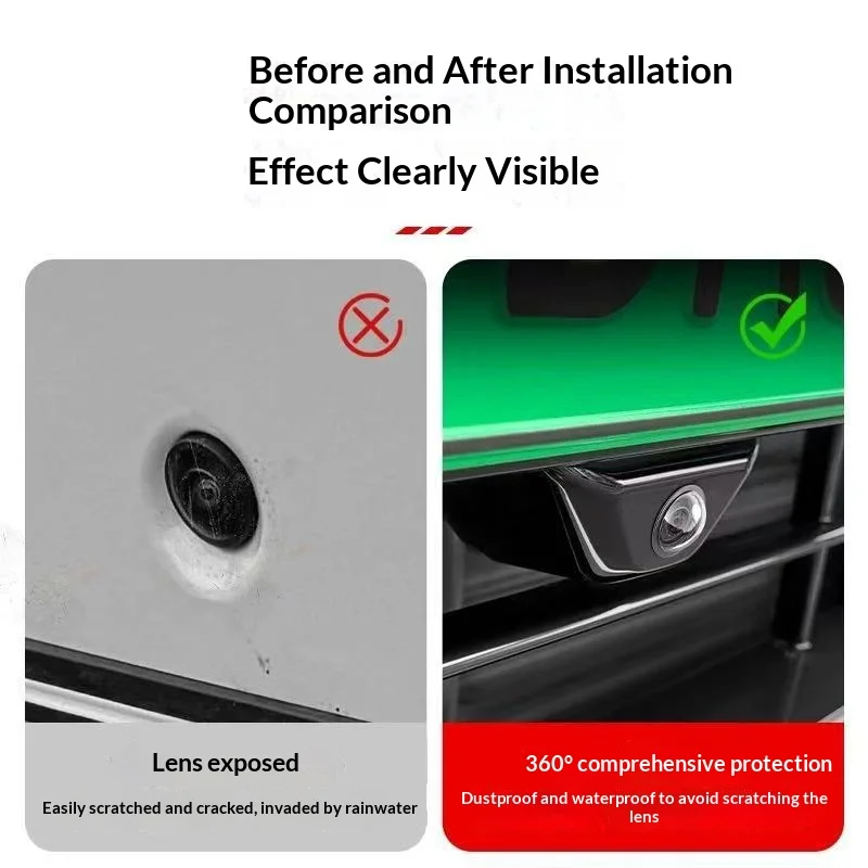 Araba kamera koruyucu kapak le - Glass Protector Auto incelemesi ve fiyatı